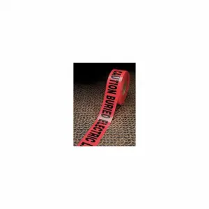 3M 302 Barricade Marking Tape 3 Inch W Red, 8 Pk | AC2FGY 2JLC2