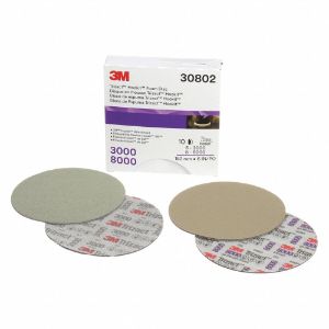 3M 30802 Polishing Pad, Foam, 6 Inch Size, 10 Pk | CE9TCC 55EE14