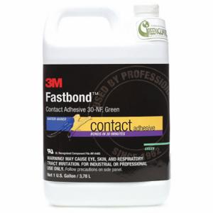 3M 30NF Water Based Contact Adhesive, 1 qt, Nonflammable, Green | CE9BWZ 3XH48