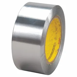 3M 34383 Foil Tape, 2 Inch x 60 yd, 4.5 mil Thick, Aluminum, Acrylic, -40 Deg to 300 Deg F | CN7ULL 29WR84