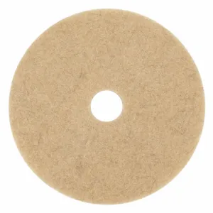 3M 3500 Burnishing Pad 17 Inch Tan, 5 Pk | AE2BWE 4WH04