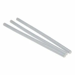 3M 3750AE-CLEAR Hot Melt Adhesive, Smooth Sticks, 1/2 Inch Dia, 10 Inch Length, Clear | CN7TNQ 50RX19