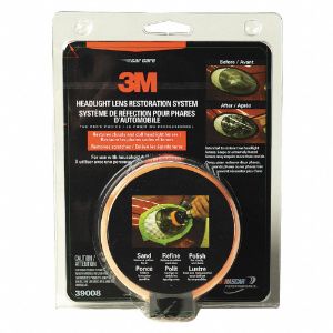 3M 39008 Headlight Lens Restoration Kit, Retail | CF2AVT 3NLR9
