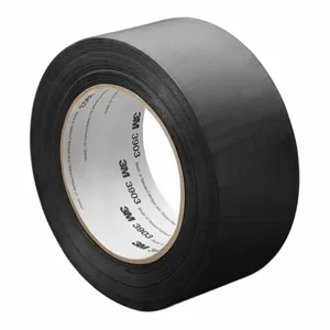 3M 3903BLACK Vinyl Duct Tape, Black, 3 Inch Sizex50 yd | CN7WNF 50RX82