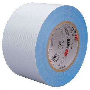 3M 398FR Utility Cloth Tape, 3 Inch X 36 Yard, 7.0 mil Thick, White Cloth, 12 Pk | CE9CRB 29WR95