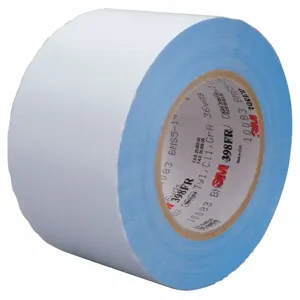 3M 398FR Utility Cloth Tape, 3 Inch X 36 Yard, 7.0 mil Thick, White Cloth, 12 Pk | CE9CRB 29WR95