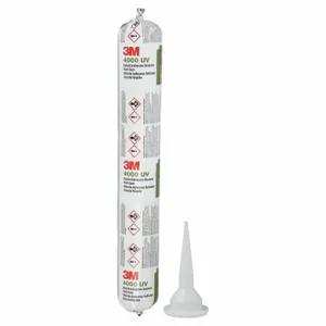 3M 4000 UV White Sealant, Hybrid, 600 mL Sausage Pack | CE9BQD 29UJ57