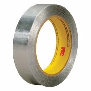 3M 425 Aluminium Shielding Foil Tape, Acrylic, 4.6 mil Thick, 1 Inch X 60 Yard, Silver, 36 Pk | CF2TMG 52HM39