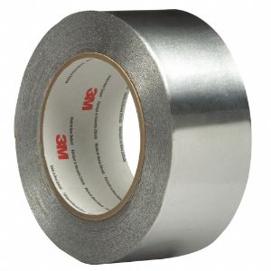 3M 425 Aluminium Shielding Foil Tape, Acrylic, 4.6 mil Thick, 51 mm X 55 m, Silver, 24 Pk | CF2TMF 54EN08