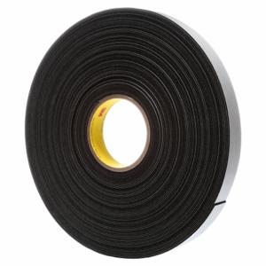 3M 4516 Foam Tape, Acrylic Tape Adhesive, 1 Inch X 36 Yard, Continuous Roll, Black, 9 Pk | CF2DEY 54EN75