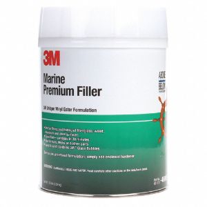 3M 46006 Marine Premium Filler, 1 Gallone Größe, hellgelbe Farbe, Behältertyp Dose | CE9XWQ 6KHC8