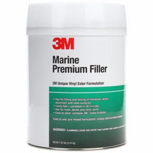 3M 46006 Marine Premium Filler, 1 gal Size, Light Yellow Color, Container Type Can | CE9XWQ 6KHC8