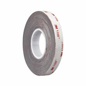 3M 4611 VHB-Klebeband 1/2 Zoll x 5 Yard Dunkelgrau | AA6VMK 15C278