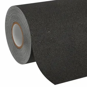 3M 510-12X60 Solid Black Anti-Slip Tape, 12 Inch x 60.0 Feet, 60 Grit Aluminium Oxide | CE9FZT 35XN39