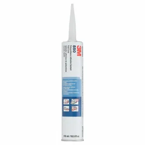 3M 550 White Sealant, Polyurethane, 10.5 Oz Cartridge | CE9BQB 4YDH4