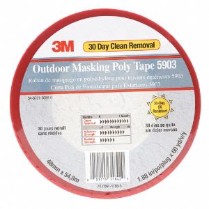 3M 5903 Polyethylene Masking Tape, Rubber Tape Adhesive, 1 7/8 Inch X 59 Yard | CE9TAJ 52ND46
