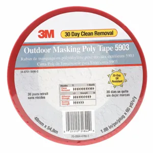 3M 5903 Polyethylene Masking Tape, Rubber Tape Adhesive, 1 7/8 Inch X 59 Yard | CE9TAJ 52ND46