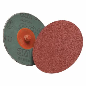 3M 60410011708 Fiber Disc, Ceramic, Coated, 3 Inch Disc Diameter, No Hole Mounting Hole Size | CF2GLF 30CN73