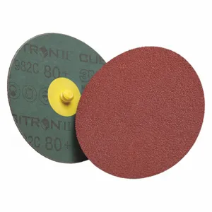 3M 60410011757 Fiber Disc, Ceramic, Coated, 3 Inch Disc Diameter, No Hole Mounting Hole Size | CF2GLH 30CN77