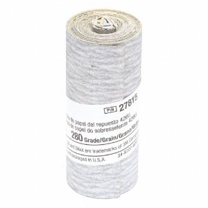 3M 60440231623 Refill Sanding Sheet Roll, 100 Feet Length, 280 Grit | CE9QNU 48WY40