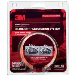 3M 39008 Headlight Lens Restoration Kit, Retail | CF2AVT 3NLR9