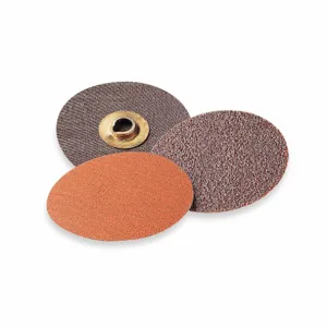 3M 11417 Locking Disc Aluminium Oxide 1 Inch 60 Grit Coarse Tr | AF2GFU 6TH81