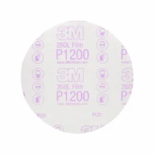 3M 00968 Disc Sanding No-hole 6 Inch P1200g, 400 Pk | AB9JQR 2DLJ7