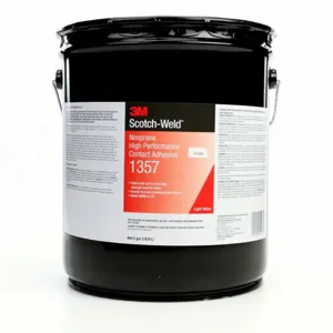 3M 1357 Contact Adhesive, 5 Oz, Neoprene, High Performance, Green | CF2LUT 5E130