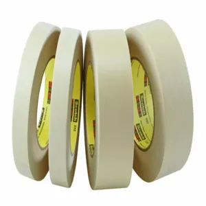 3M 232 Crepe Paper Masking Tape, Rubber Tape Adhesive, 6.3 mil Thick, 24 mm X 55 m, Tan, 36 Pk | CF2KEU 54UC28