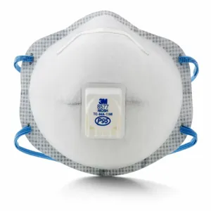 3M 8293 Disposable Respirator, Dual, Adj, Metal Nose Clip, Comfort, White, M Mask Size, P100 | CN7TYF 4MH54