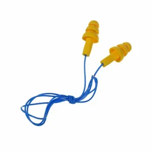 3M 340-4017 Ear Plugs 25db Corded Metal Detectable Universal, 200 Pk | AA6PTB 14L954