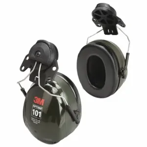 3M H7P3E Cap-mounted Ear Muff 24db Dark Green | AD2FTG 3NZF3