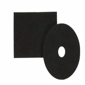 3M 7200 Stripping Pad 16 Inch Black, 5 Pk | AE2ALJ 4WC81