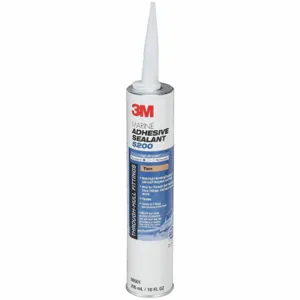 3M 5200 Tan Marine Adhesive Sealant, Polyurethane, 10.0 Oz Cartridge, 12 Pk | CE9DYR 2JBH1