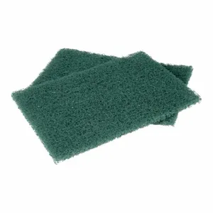 3M 86 Scouring Pad Green 9 Inch L 6 Inch W, 12 Pk | AA9CQL 1CJ74