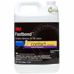 3M 21181 Contact Adhesive, 1 Gallon, Green, 4 Pk | CF2LUW 2JBR1