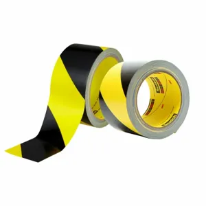 3M 5702 Marking Tape Roll 3 Inch W Black/yellow, 12 Pk | AB9HQY 2DEE3