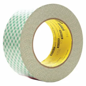 3M 410M Paper Double Sided Masking Tape, Rubber Adhesive, 5.00 mil Thick, 50 mm x 33m, 24 Pk | CD2MGJ 54EN12