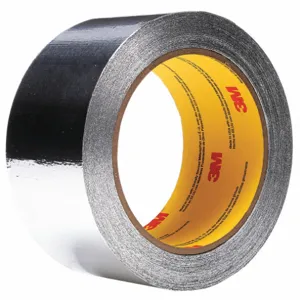 3M 4380 Aluminium Foil Tape, Acrylic, 2.0 mil Thick, 2 Inch X 55 Yard, Silver | CF2TQC 29WR81