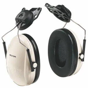 3M H6P3E/V Cap-mounted Ear Muffs Beige/black Nrr 21 | AB7PLV 23X922