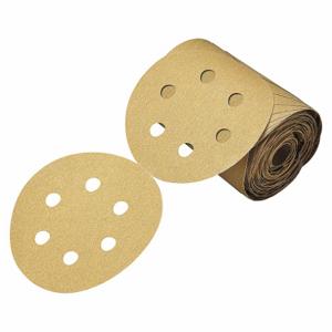 3M 60440272601 Sanding Disc Roll, Coated, 6 Hole, 6 Inch Disc Diameter, 100 Abrasive Grit, 4 Pk | CE9KNG 30HL15