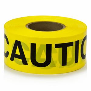 3M 300 Barricade Marking Tape 3 Inch W Yellow, 8 Pk | AC2FLA 2JLU2