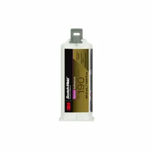 3M DP190 Epoxy Adhesive, Ambient Cured, 400 Ml, Dual-Cartridge, Gray, Paste, 6 PK | CN7UDP 2JBK8