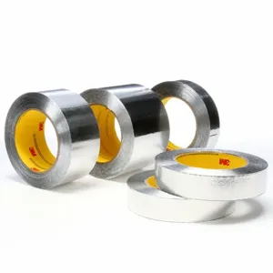 3M 34383 Foil Tape, 3 Inch x 60 yd, 4.5 mil Thick, Aluminum, Acrylic, -40 Deg to 300 Deg F | CN7ULF 29WR85