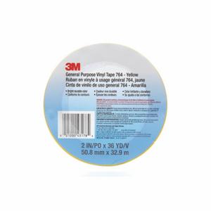 3M 764 Vinyl Tape, Yellow | CE9CCP 58YT75