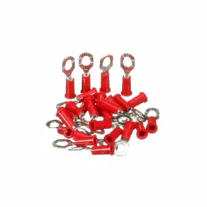 3M MV18-610RK Ring Terminal Red Brazed 22 To 18, 1000 Pk | AB9KZK 2DTE6