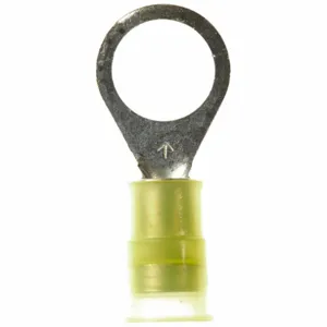 3M MNG10-38R/SK Ring Terminal Yellow Brazed 12-10, 500 Pk | AC2FKE 2JLN9