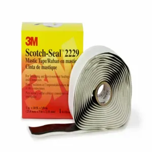 3M 2229-P-2-1/2x3-3/4 Mastic Tape 2-1/2 x 3-3/4 Inch 125 Mil, 40 Pk | AB9KRT 2DPT9