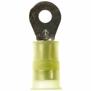 3M MNG10-6RX Ring Terminal Yellow Brazed 12-10, 50 Pk | AA9KAE 1DMG5