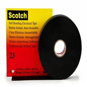 3M 23 2X30 Splicing Tape 2 Inch x 30 Feet 30 Mil Black | AE2NYN 4YT76